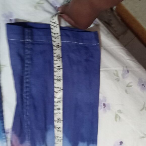 Customized tye and dye jeans SZ 12P - Picture 10 of 13